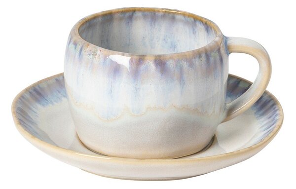 Ceașcă albă din gresie ceramică 230 ml Brisa – Costa Nova