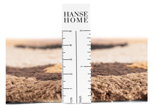 Covor pentru copii portocaliu/maro lavabil/țesut manual din bumbac 120x125 cm Snuggle Roary – Hanse Home