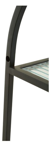 Raft negru/în culoare naturală etajat din metal 35 cm Mataram – Premier Housewares