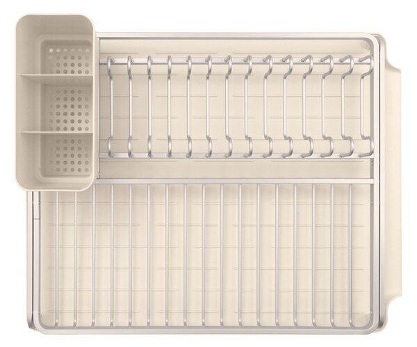 Scurgător de vase bej din metal 49x38,5 cm – Brabantia