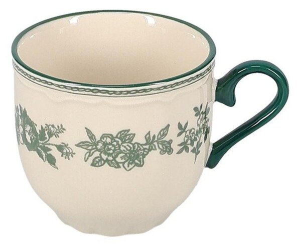 Ceașcă verde/fildeș din porțelan 215 ml Cyril – S|P Collection