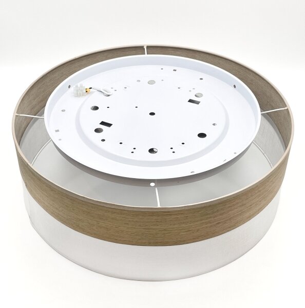 Plafonieră LED SIRJA WOOD LED/36W/230V d. 45 cm alb/stejar
