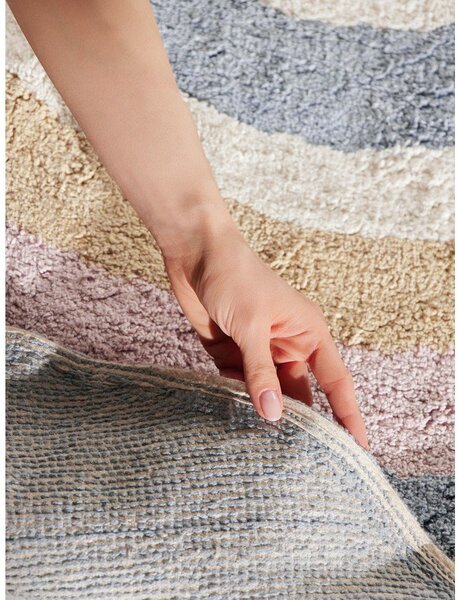 Covor pentru copii crem lavabil/țesut manual din bumbac 140x200 cm Snuggle Nappi – Hanse Home