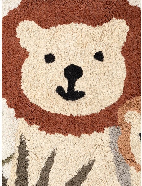Covor pentru copii crem lavabil/țesut manual din bumbac 140x200 cm Snuggle Lionel – Hanse Home
