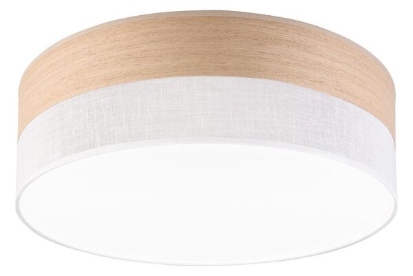Plafonieră LED SIRJA WOOD LED/36W/230V d. 45 cm alb/stejar