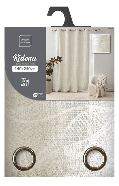 Draperie crem 140x240 cm Lorenza – douceur d'intérieur