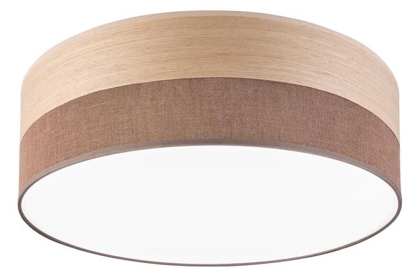 Plafonieră LED SIRJA WOOD LED/36W/230V d. 45 cm maro/stejar
