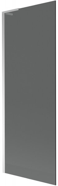 Mexen Next L, paravan de baie cu 1 aripă 70 x 150 cm, sticlă gri 6 mm, profil cromat, 895-070-000-03-40-01