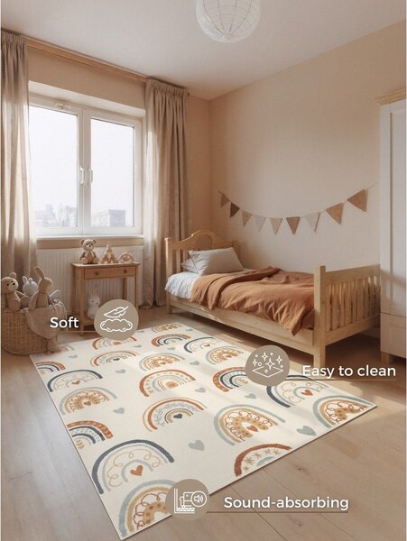 Covor pentru copii crem 120x170 cm Bowie – Hanse Home