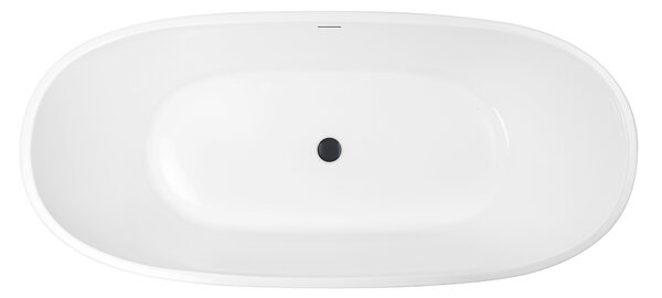 Set cadă freestanding Oltens Stora 12001000, capacul dopului Oltens 09002300