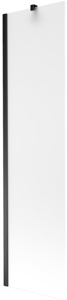 Mexen Next, paravan de baie 1 aripă 50 x 150 cm, aripă fixă, sticlă mată 6 mm, profil negru, 895-050-000-00-30-70