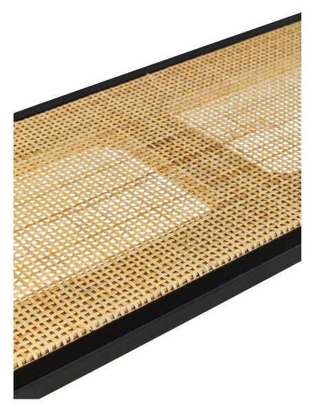 Raft negru/în culoare naturală etajat din metal 61 cm Depok – Premier Housewares