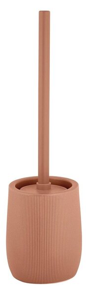 Perie de WC maro din ceramică Fablo – Wenko