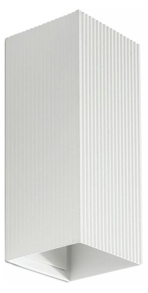 Aplică FARO 40565 SOLE 2xGU10/8W/230V alb canelat dreptunghiular
