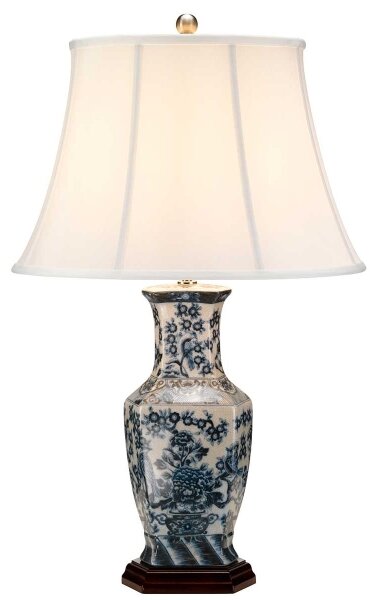Lampă de masă Elstead BLUE-HEX-TL BLUE HEX 1xE27/60W/230V