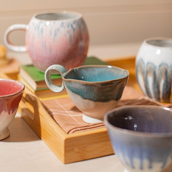 Ceașcă albastră din ceramică Colette – Sass & Belle
