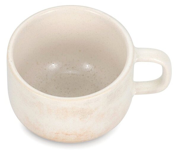 Ceașcă bej din gresie ceramică 220 ml Aquarel – S|P Collection