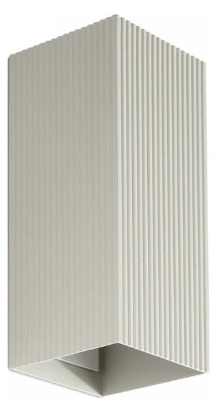 Aplică FARO 40567 SOLE 2xGU10/8W/230V gri canelat dreptunghiular