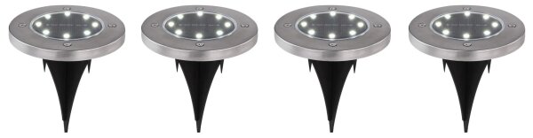 Globo 33414-4 - Set 4x LED lampă solară LED/0,1W/3V IP44