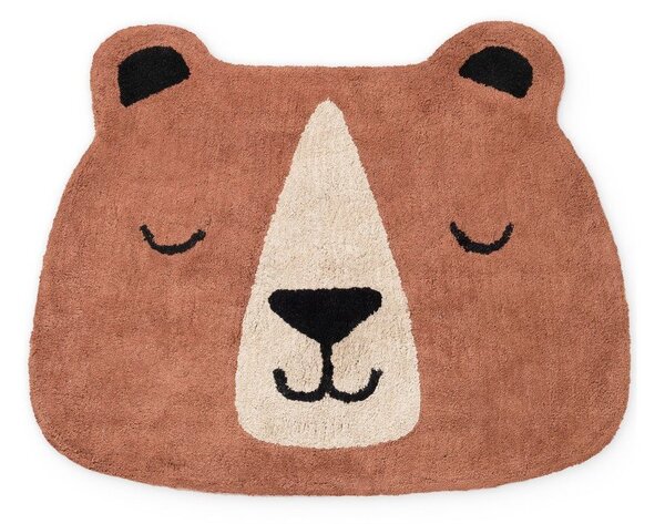 Covor pentru copii maro lavabil/țesut manual din bumbac 101x120 cm Snuggle Benni – Hanse Home