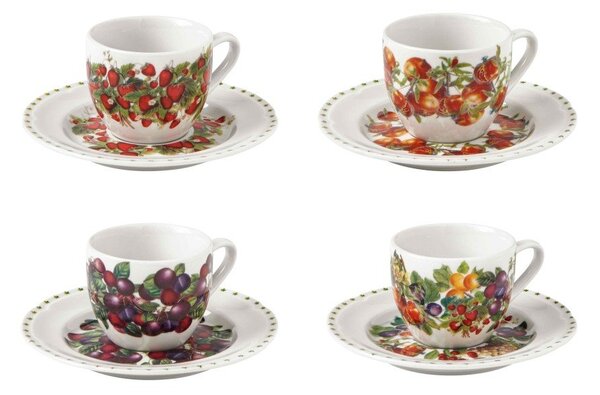 Cești albe 4 buc. new bone china 90 ml Le Primizie – Brandani