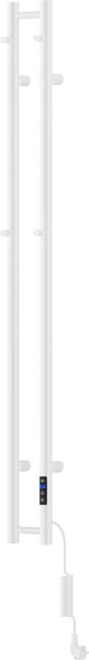 Mexen Pino, element electric de încălzire cu suport pentru prosoape 1405x137 mm, 150 W, alb, W301-1405-137-00-20