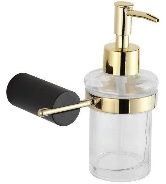 Mexen Accesorii Mexen, dozator de sapun Aron, negru/auriu, 70881388-57