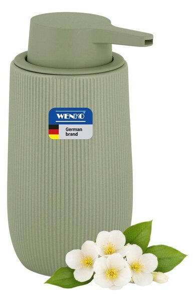 Dozator de săpun lichid verde din plastic 400 ml Fablo – Wenko