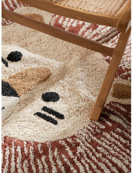 Covor pentru copii crem lavabil/țesut manual din bumbac 140x200 cm Snuggle Leander – Hanse Home
