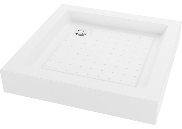Mexen Rio brodzik pătrat 70 x 70 cm, alb - 45107070