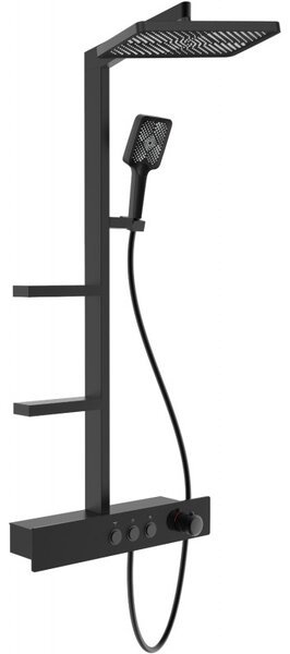 Mexen Saxx, set de dus cu mana si cap de ploaie, negru, 78102-70