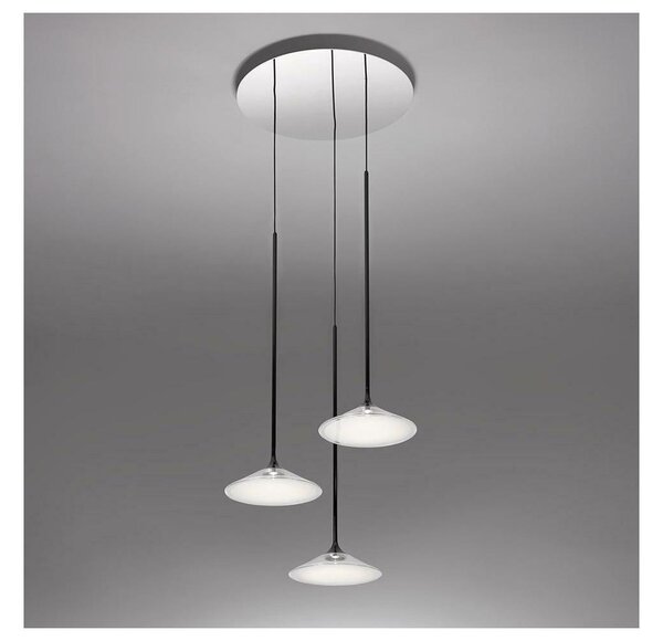 Lustră LED dimabilă pe cablu Artemide 0353030A ORSA CLUSTER LED/22W/230V 3000K