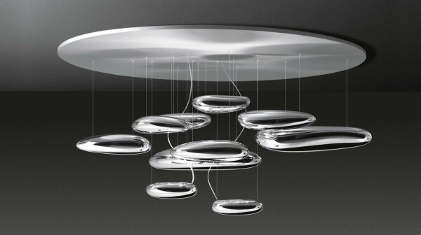 Lustră LED dimabilă aplicată Artemide 1366110A MERCURY LED/58W/230V 3000K