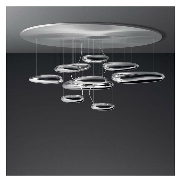 Lustră LED dimabilă aplicată Artemide 1366110A MERCURY LED/58W/230V 3000K