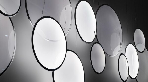 Lustră LED dimabilă pe cablu Artemide 1993210APP DISCOVERY LED/71W/230V antracit
