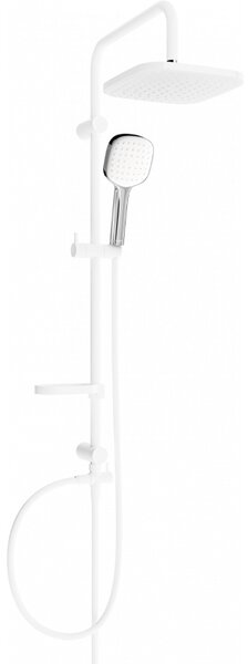 Set de dus Mexen X33 cu cap superior 23x23cm, Alb/Crom, 798333391-21