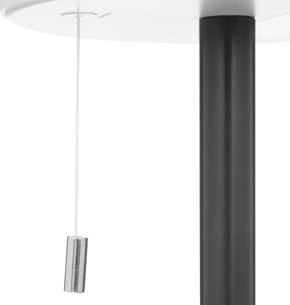 Lampă LED RGBW reîncărcabilă de masă de exterior Atmosphera ZACK LED/3,7V IP44 negru