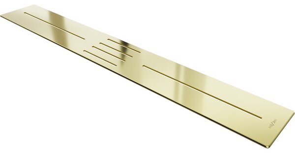 Mexen Toro, capac sifon pentru cadita de dus Toro (170-200 cm), auriu lucios, 43930050