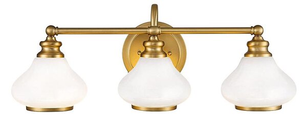 Aplică LED pentru baie Hinkley HK-AINSLEY3-BATH-BB AINSLEY 3xG9/3W/230V IP44