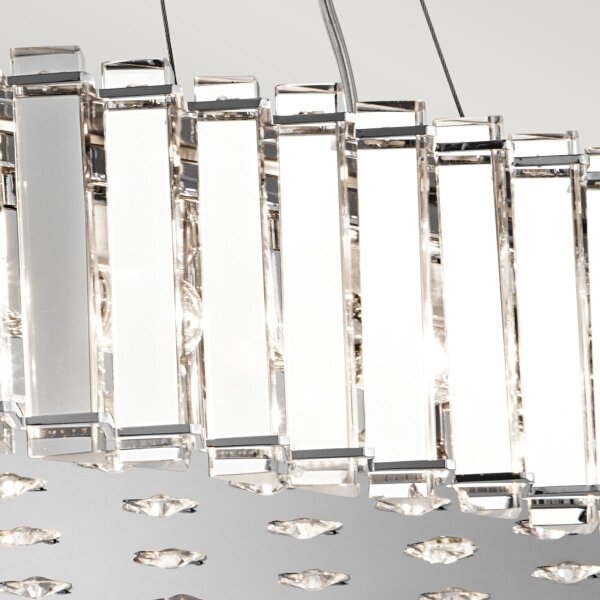 Lustră LED pentru baie Kichler KL-CRYSTAL-SKYE-I-L CRYSTAL SKYE 12xG9/3W/230V IP44