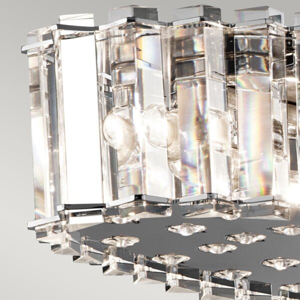 Lustră LED pentru baie Kichler KL-CRYSTAL-SKYE-I-L CRYSTAL SKYE 12xG9/3W/230V IP44
