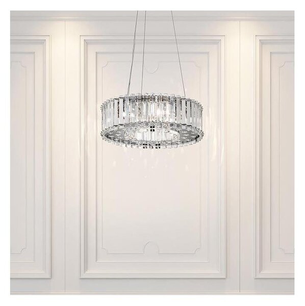 Lustră LED pentru baie Kichler KL-CRYSTAL-SKYE-P-A CRYSTAL SKYE 6xG9/3W/230V IP44