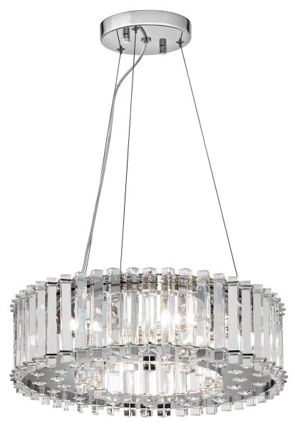 Lustră LED pentru baie Kichler KL-CRYSTAL-SKYE-P-A CRYSTAL SKYE 6xG9/3W/230V IP44