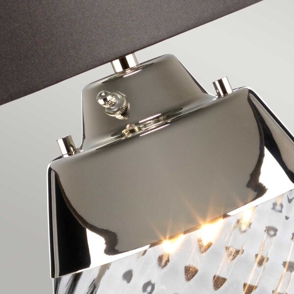 Lampă LED de masă Elstead LENA-TL-L-SMOKE LENA 1xE27/40W/230V 74 cm gri