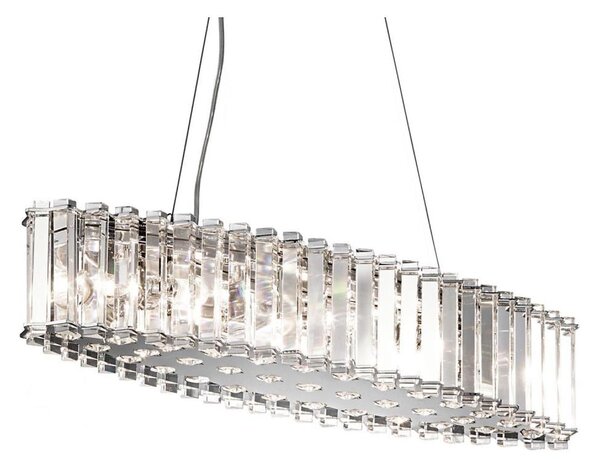 Lustră LED pentru baie Kichler KL-CRYSTAL-SKYE-ISLE CRYSTAL SKYE 8xG9/3W/230V IP44