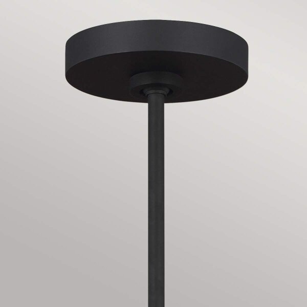 Lustră LED pe tijă Feiss FE-JAX10-MB JAX 10xG9/3W/230V negru/auriu