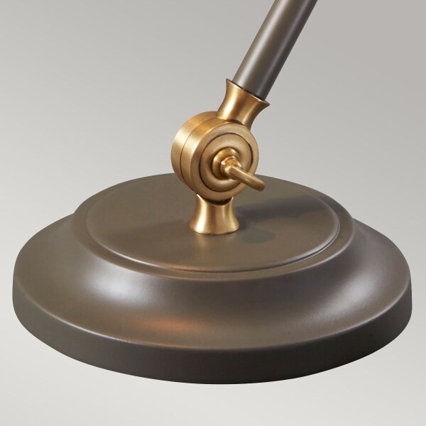 Lampă de masă Elstead PV-ELEMENT-GAB PROVENCE ELEMENT 1xE27/60W/230V gri