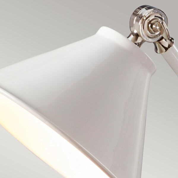 Lampă de masă Elstead PV-ELEMENT-WPN PROVENCE ELEMENT 1xE27/60W/230V alb