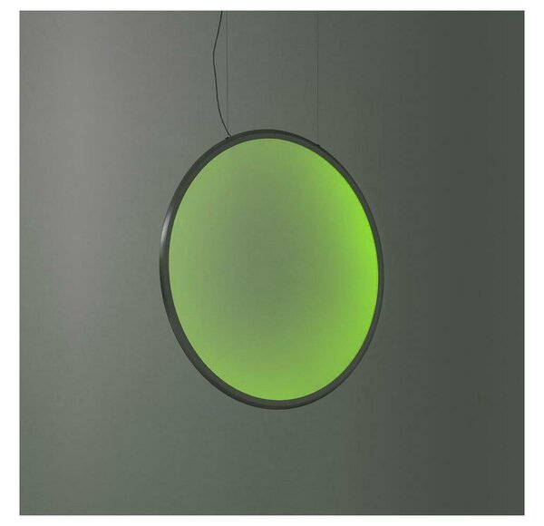 Lustră LED RGBW dimabilă pe cablu Artemide 1992310APP DISCOVERY LED/42W/230V antracit