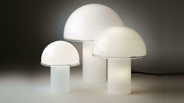 Lampă de masă Artemide A006300 ONFALE 1xE14/5W/230V + 1xE27/13W alb